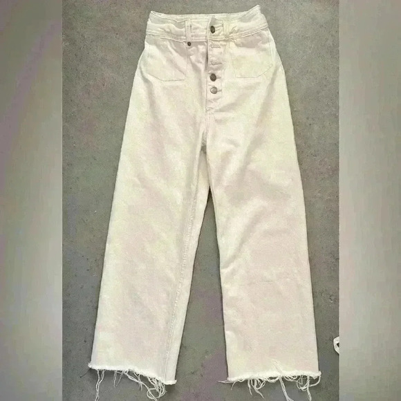 THRILLS Belle Button‎ Jean - Unbleached Size 2 - Picture 2 of 4